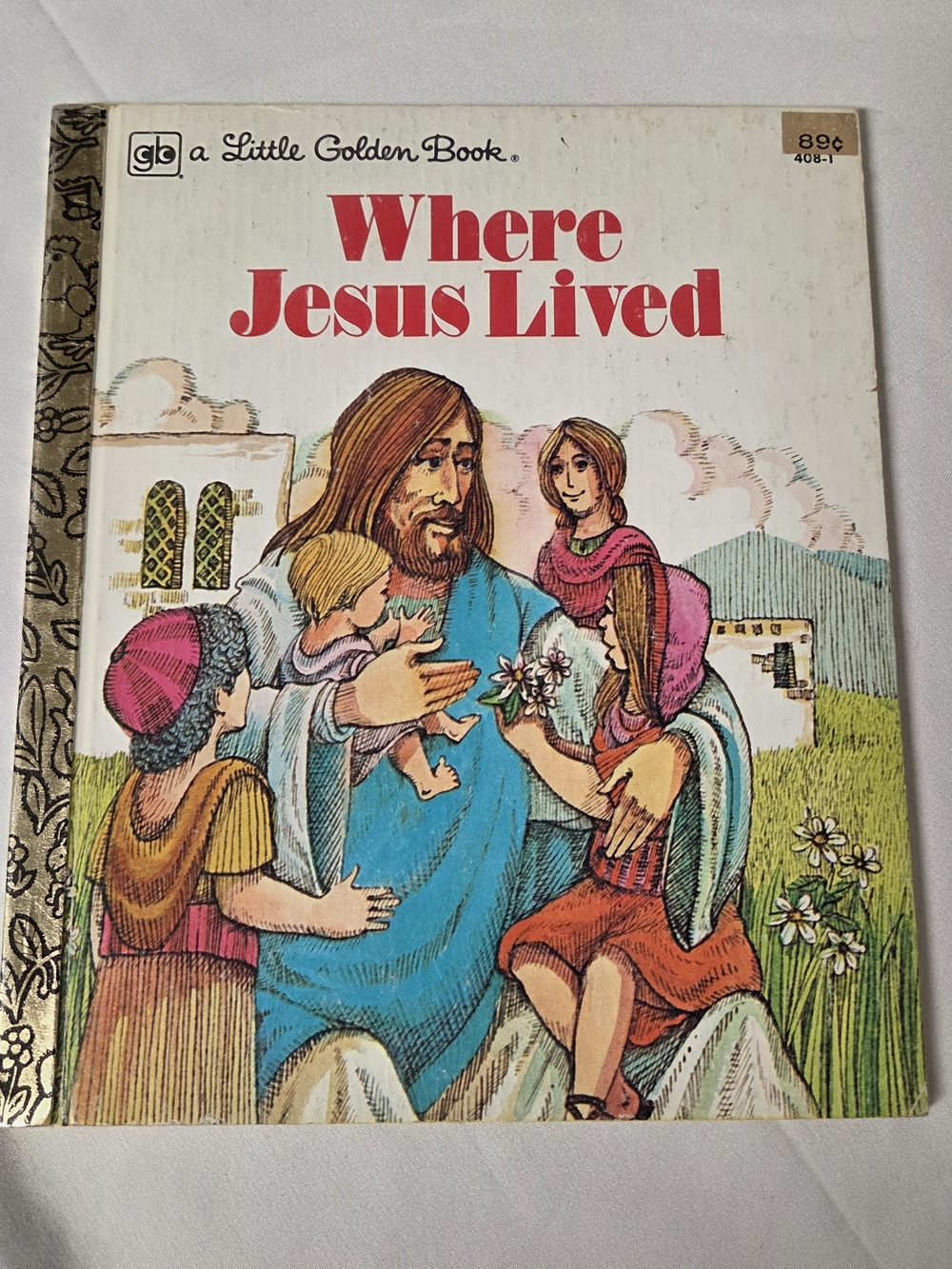 1977 Little Golden Book "Where Jesus Lived"